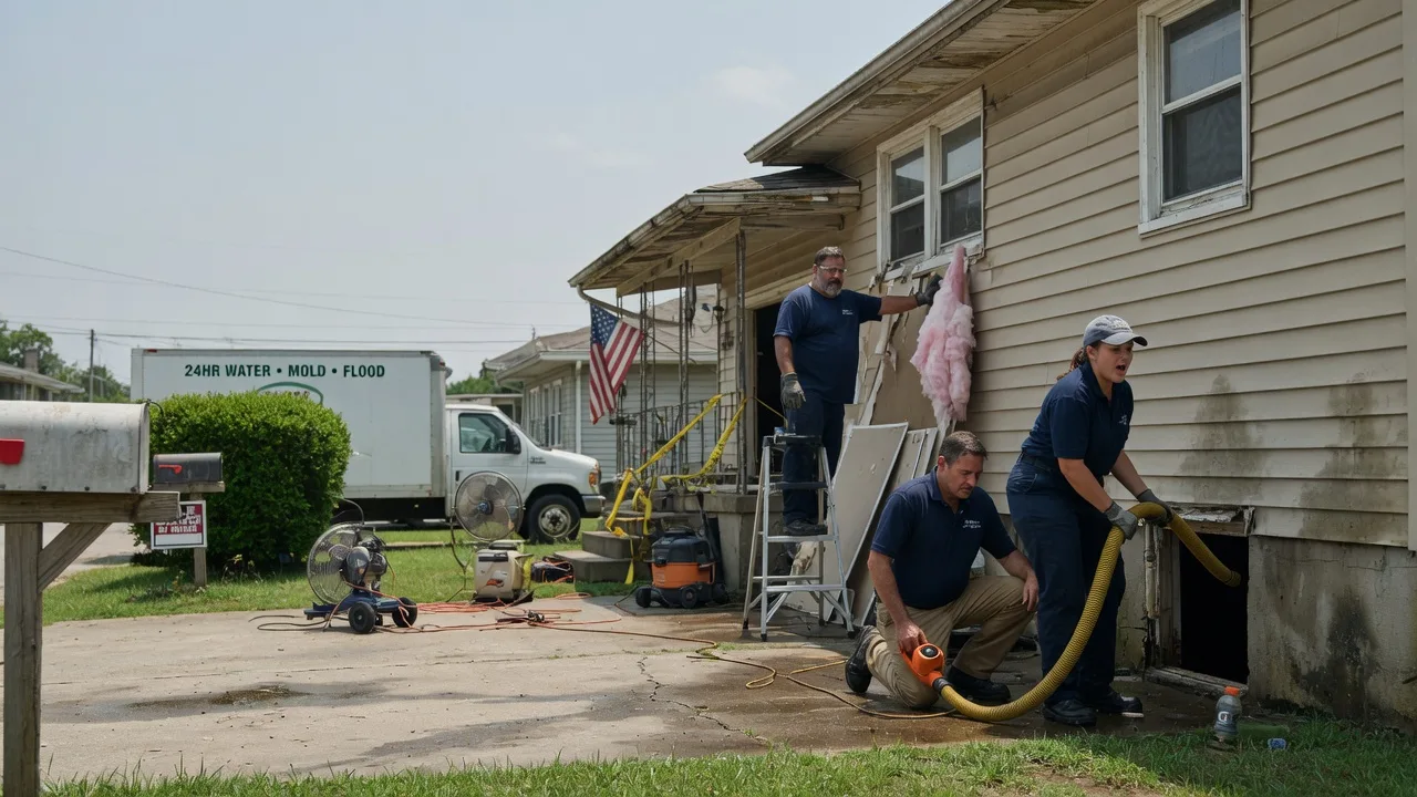 Water Damage Repair in Idaville, IN near me